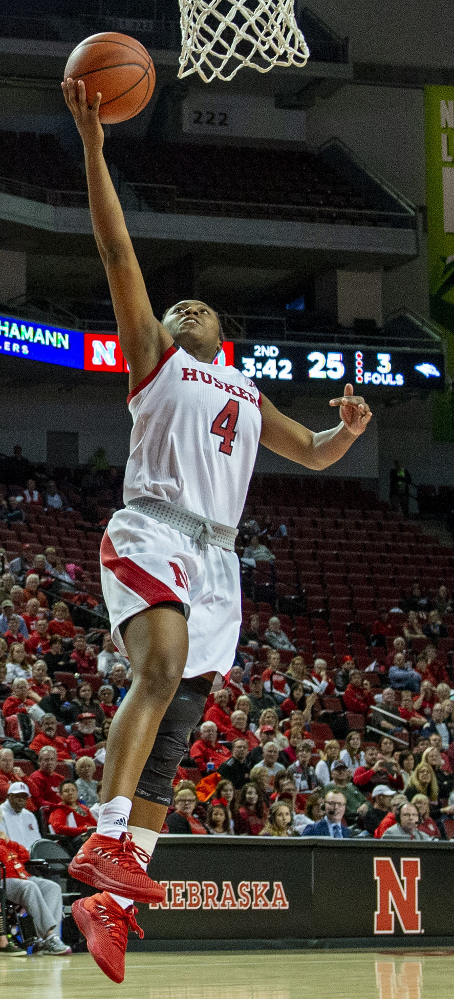 Nebraska women vs. Oral Roberts, 12.14